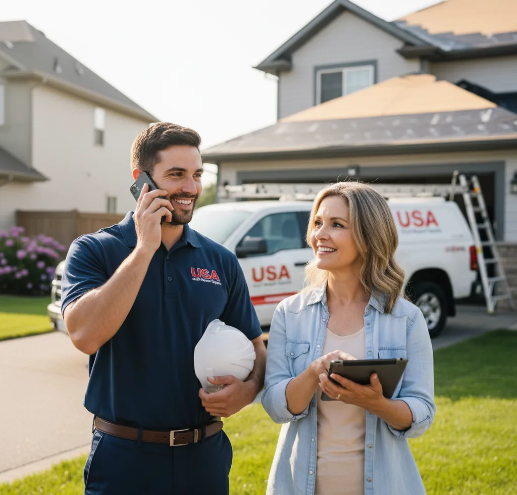 USA Roof Repair Experts customer support in Bath